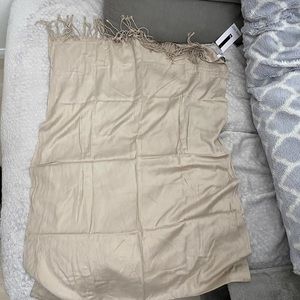 Nine West thin scarf with tassels